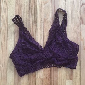 Aerie Double V-Neck Bralette